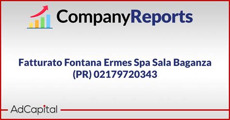 fontana ermes spa.